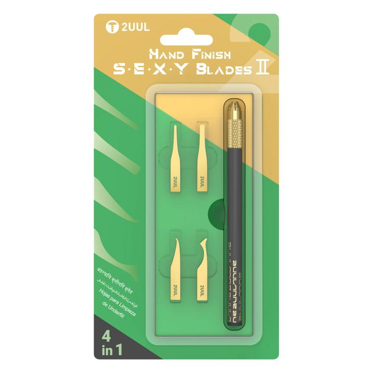 2UUL DA61 Hand Finish SEXY 2 Blades Set