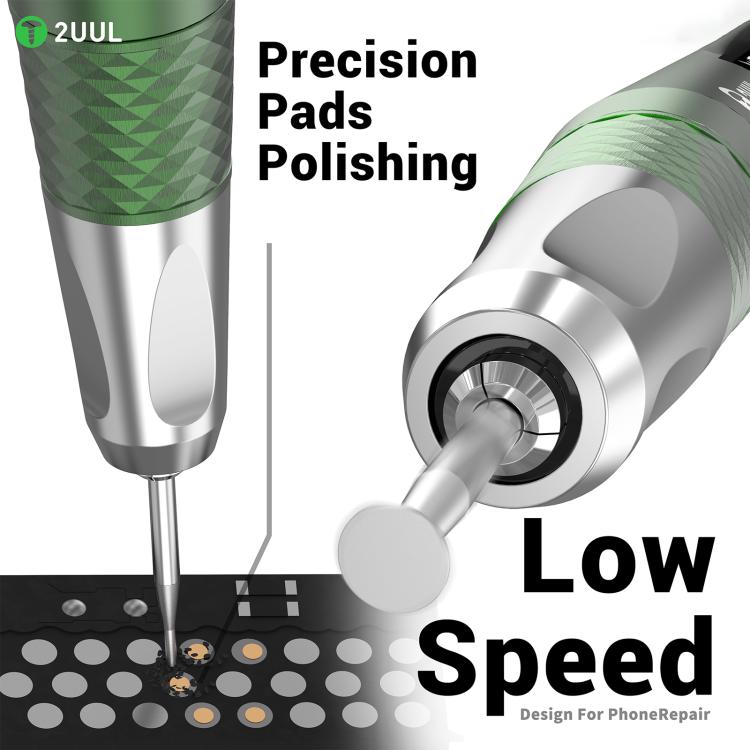 2UUL DA85 CVT Pro Coreless Motor Grinder with 10pcs DA82 Grinding Heads