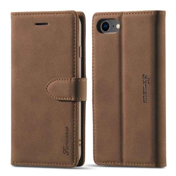 Forwenw F1 Series Matte Strong Magnetism Horizontal Flip Leather Case with Holder & Card Slots & Wallet & Photo Frame, For iPhone 6 Plus / 6s Plus, For iPhone 6 / 6s, For iPhone 7 / 8, For iPhone SE (2020), For iPhone 7 Plus / 8 Plus, For iPhone 11    ...