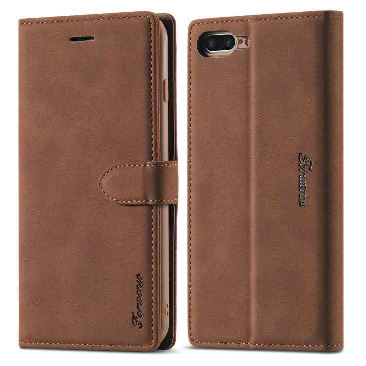 Forwenw F1 Series Matte Strong Magnetism Horizontal Flip Leather Case with Holder & Card Slots & Wallet & Photo Frame, For iPhone 6 Plus / 6s Plus, For iPhone 6 / 6s, For iPhone 7 / 8, For iPhone SE (2020), For iPhone 7 Plus / 8 Plus, For iPhone 11    ...
