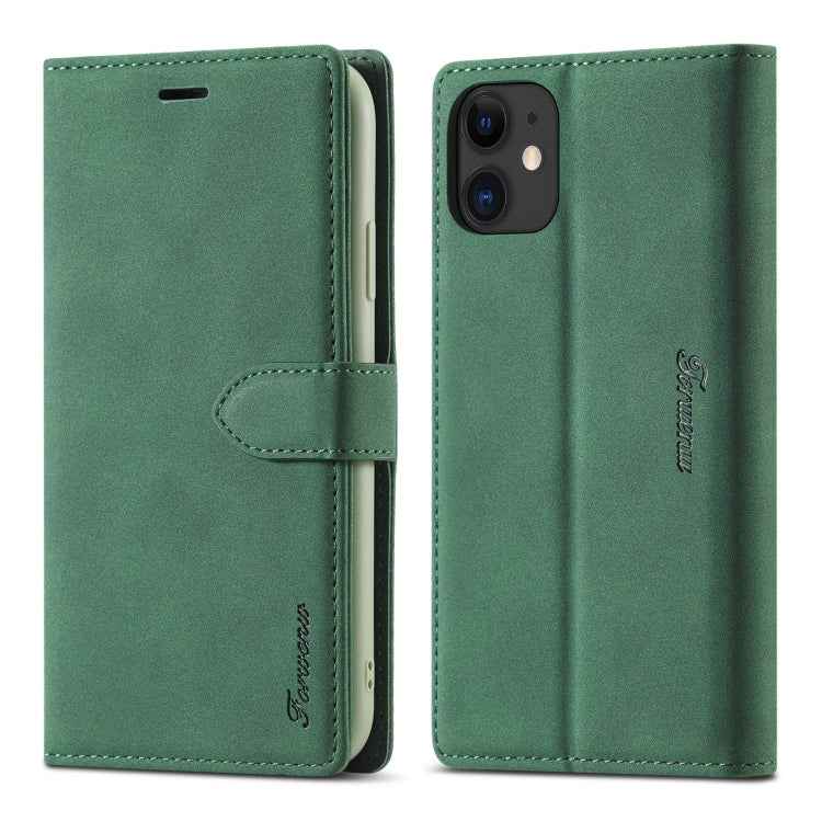 Forwenw F1 Series Matte Strong Magnetism Horizontal Flip Leather Case with Holder & Card Slots & Wallet & Photo Frame, For iPhone 6 Plus / 6s Plus, For iPhone 6 / 6s, For iPhone 7 / 8, For iPhone SE (2020), For iPhone 7 Plus / 8 Plus, For iPhone 11    ...