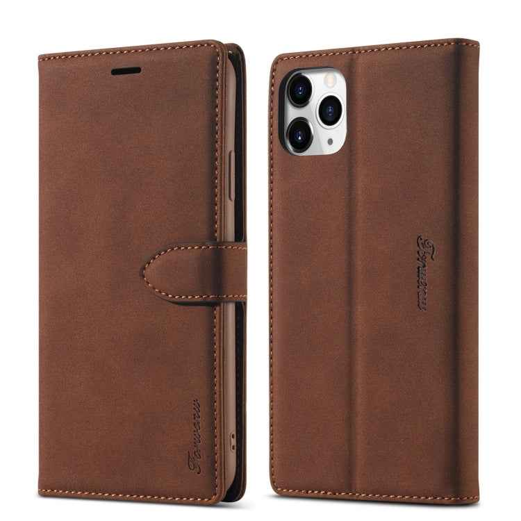 Forwenw F1 Series Matte Strong Magnetism Horizontal Flip Leather Case with Holder & Card Slots & Wallet & Photo Frame, For iPhone 6 Plus / 6s Plus, For iPhone 6 / 6s, For iPhone 7 / 8, For iPhone SE (2020), For iPhone 7 Plus / 8 Plus, For iPhone 11    ...