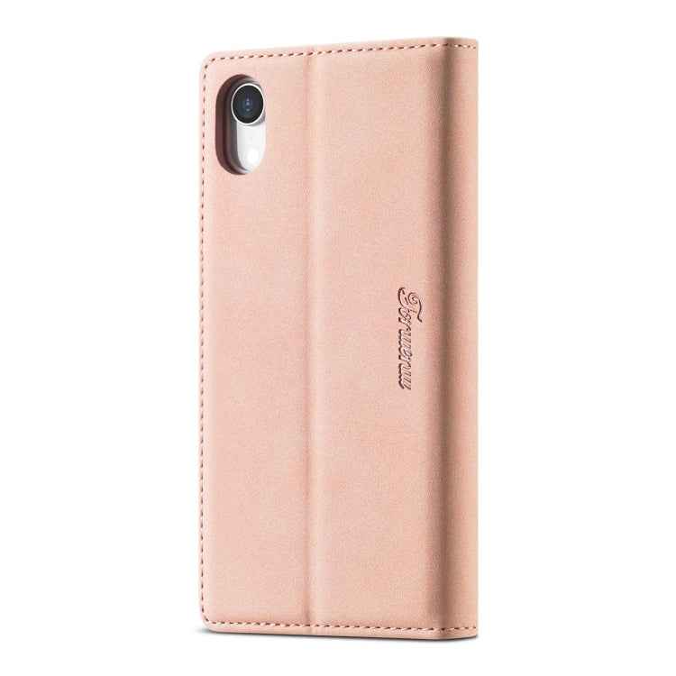 Forwenw F1 Series Matte Strong Magnetism Horizontal Flip Leather Case with Holder & Card Slots & Wallet & Photo Frame, For iPhone XR