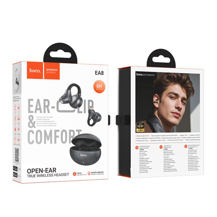 hoco EA8 Warm Sound Clip-on True Wireless Bluetooth Earphone