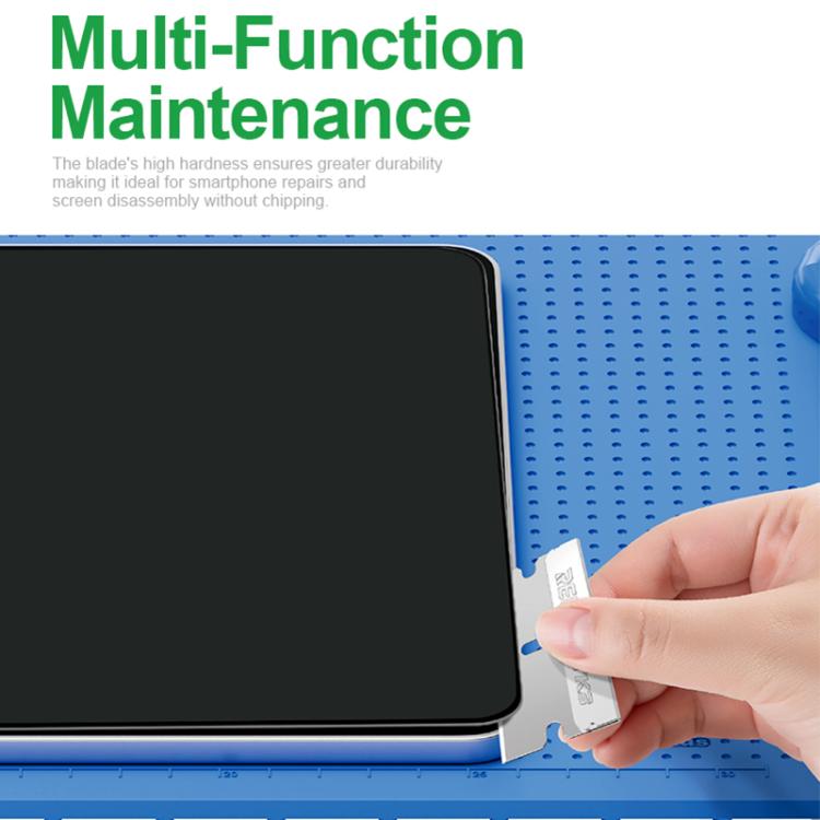 RELIFE TK3 100pcs/Set Phone Repair Blades for Screen / Adhesive Removal