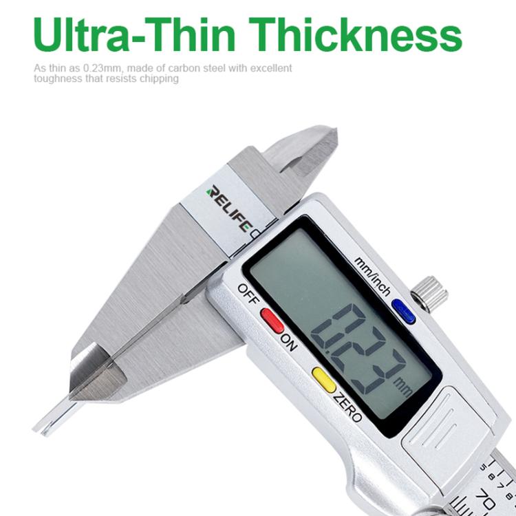 RELIFE TK3 100pcs/Set Phone Repair Blades for Screen / Adhesive Removal