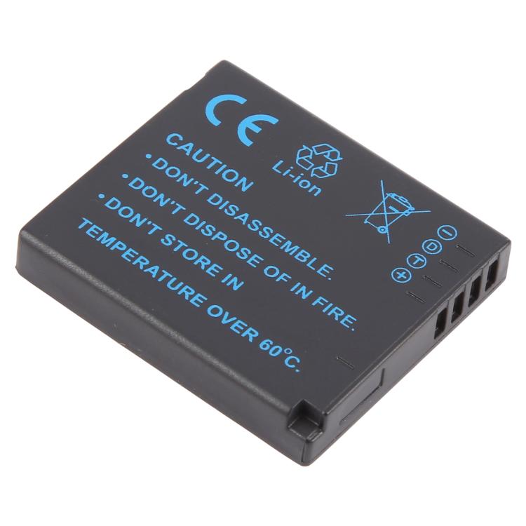 DMW-BCG10 1250mAh Camera Battery For Panasonic DMC-ZS20 / ZS1 / ZS3 / ZS5 / ZS7 / ZS8 / TZ2