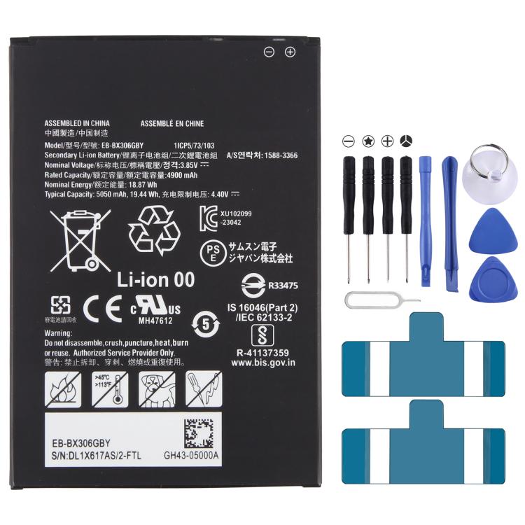 EB-BX306GBY For Samsung Galaxy Tab Active5 5G SM-X306B Battery Pack 4900mAh