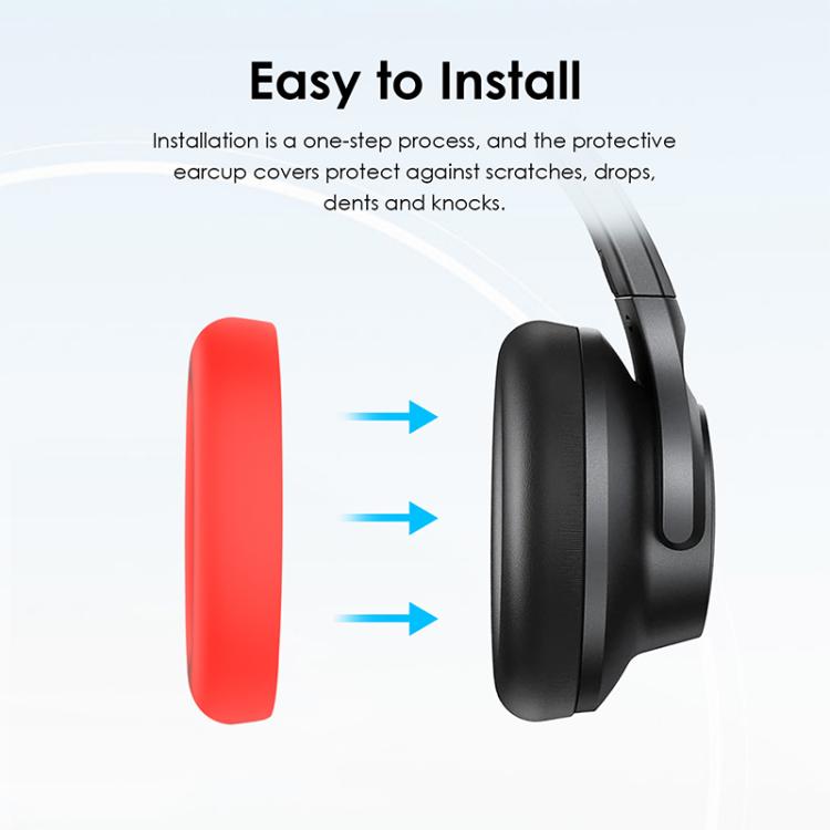 3 in 1 Headphones Silicone Protective Case, For Anker Soundcore Q20i
