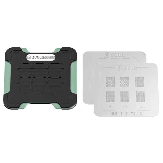 2UUL BH16 NAND REBALL BASE Magnetic Dual-Sided Reballing Platform Set