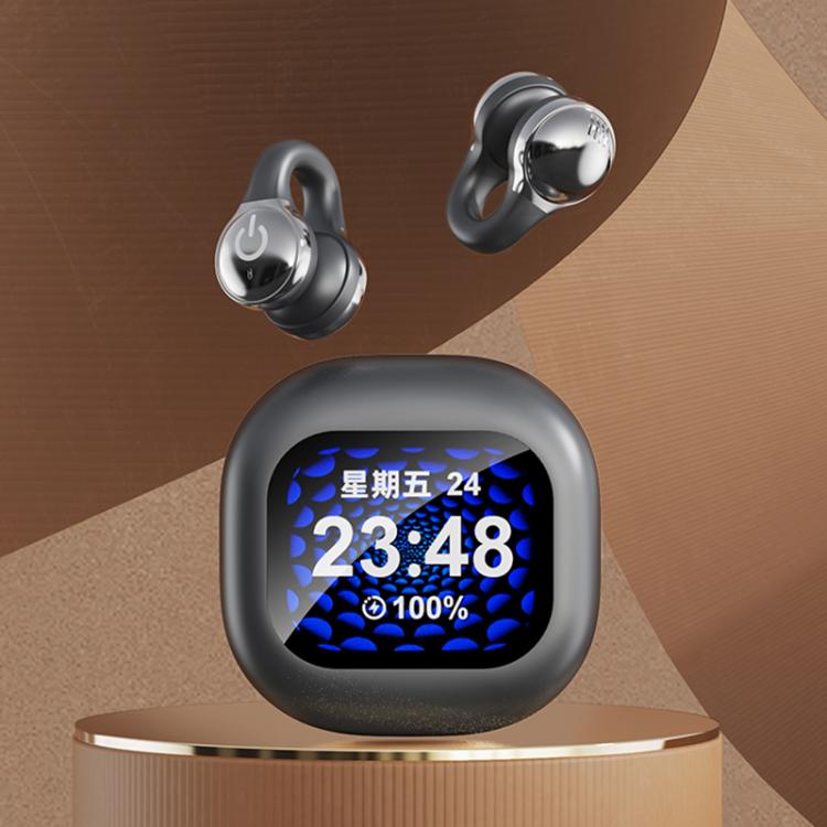 X63 Touchscreen Color Display ENC ANC Noise Reduction Bluetooth 5.4 Wireless TWS Earphones