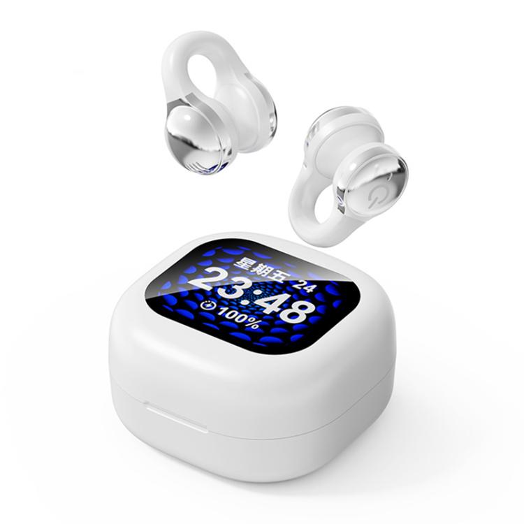 X63 Touchscreen Color Display ENC ANC Noise Reduction Bluetooth 5.4 Wireless TWS Earphones