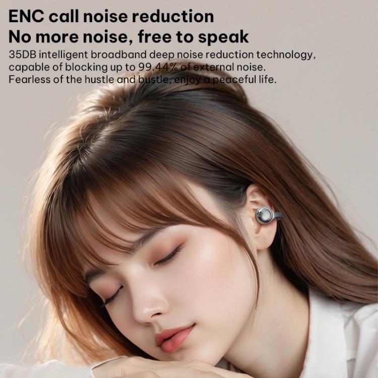 X63 Touchscreen Color Display ENC ANC Noise Reduction Bluetooth 5.4 Wireless TWS Earphones