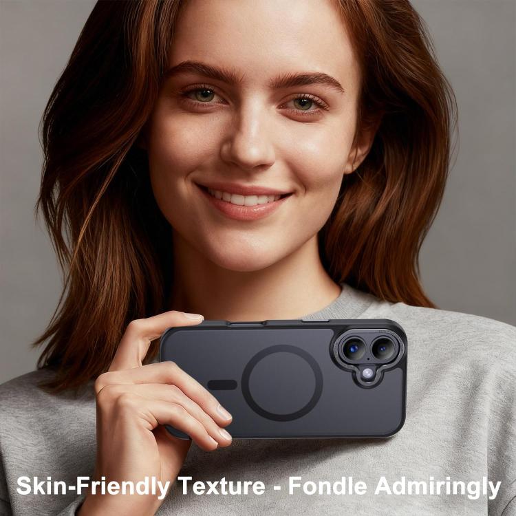 XDcase Metal Lens Frame Skin Feel Magnetic Phone Case, For iPhone 18, For iPhone 18 Pro, For iPhone 18 Pro Max, For iPhone 17 Pro Max, For iPhone 17 Pro, For iPhone 17