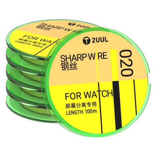 2UUL 5 in 1 GS Series 100m Special Steel Diamond Wire, 020, 028, 035, 045