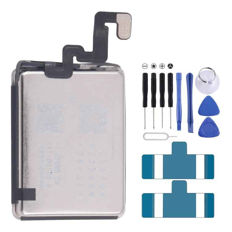 Battery with Original Flex Cable, For Apple Watch Series 9 41mm A2954 282mAh, For Apple Watch Ultra 1 49mm A2749 542mAh, For Apple Watch Series 8 41mm A2810 282mAh, For Apple Watch Series 7 41mm A2663 284mAh, For Apple Watch Series 6 40mm  A2345 265.9mAh