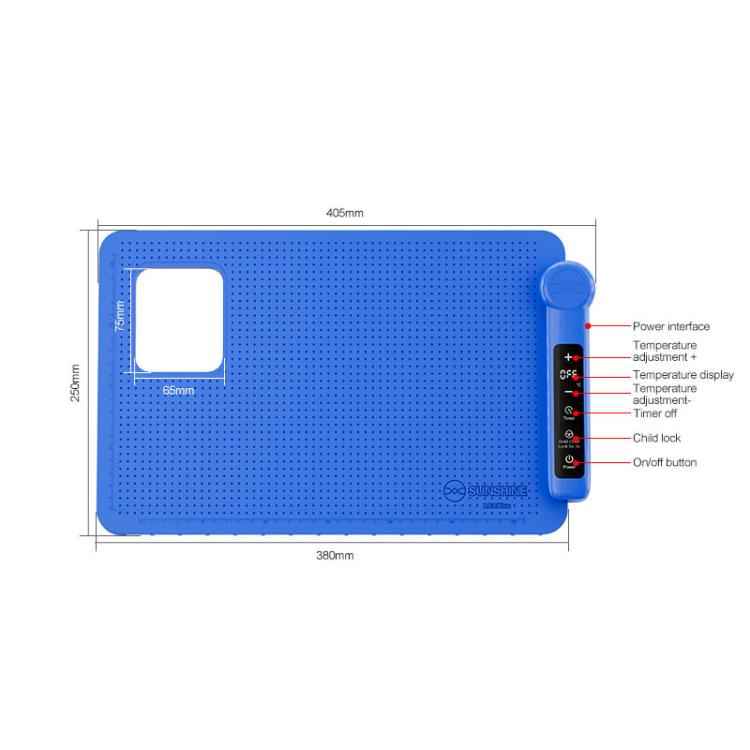 SUNSHINE LS3 Plus 17 inch LCD Screen Intelligent Temperature Control Heating Stage Separator Pad, US Plug, EU Plug