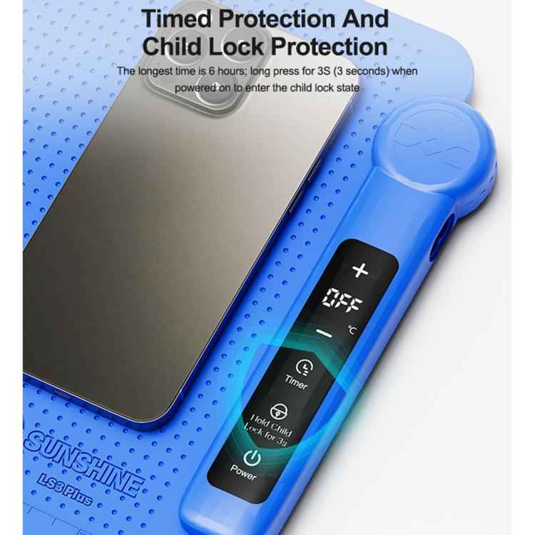 SUNSHINE LS3 Plus 17 inch LCD Screen Intelligent Temperature Control Heating Stage Separator Pad, US Plug, EU Plug