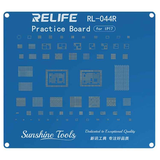 RELIFE RL-044R BGA Chip Connector Socket Welding Test Pract CE Board Compatible with iPhone 17 Series, RELIFE RL-044R