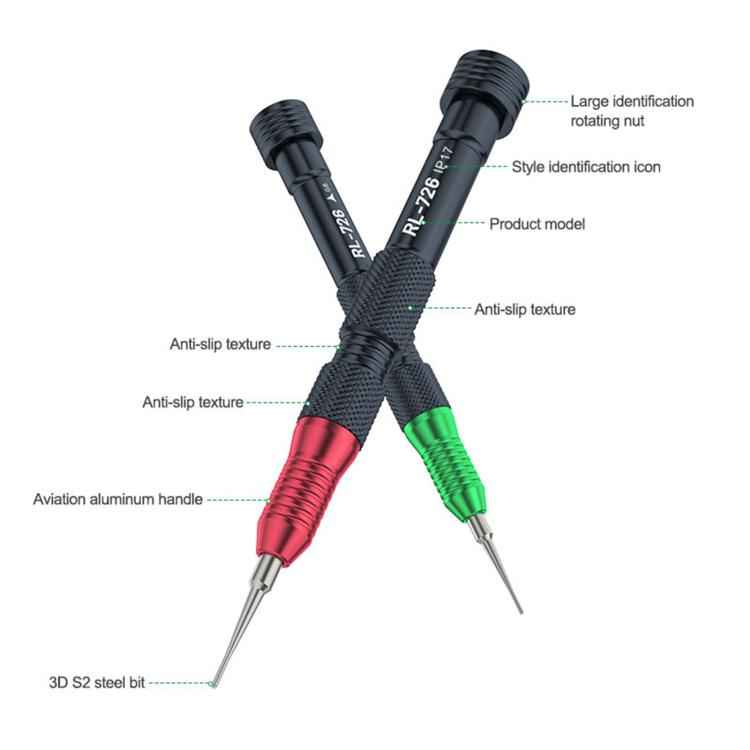 RELIFE RL-726A 5 in 1 Strong Magnetic 3D Torque Precision Screwdriver Set, RELIFE RL-726A
