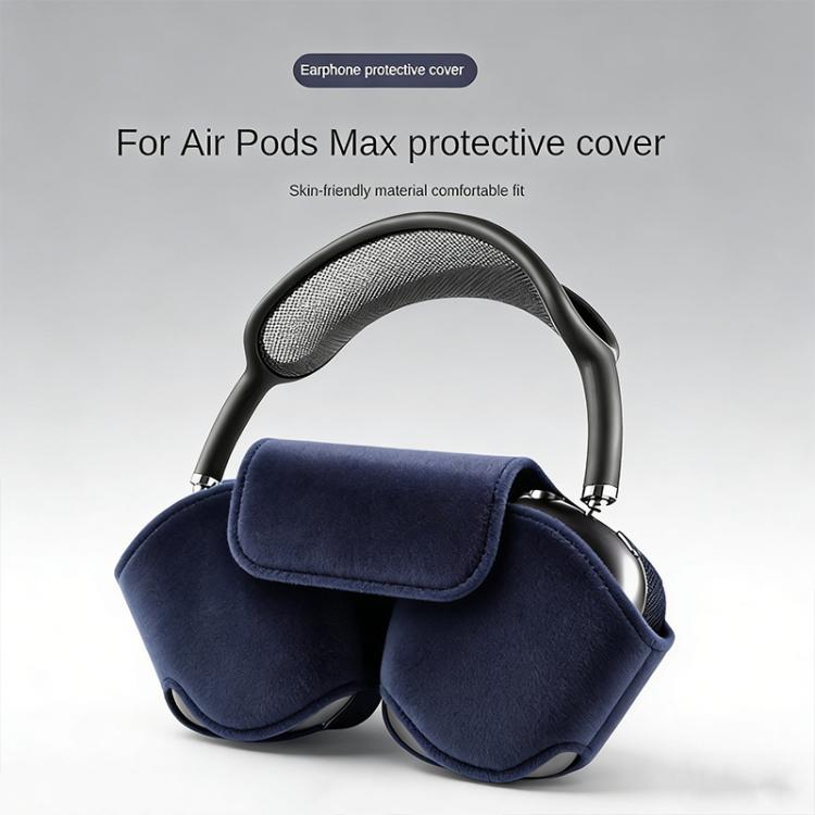 PU Vegan Leather Magnetic Buckle Headphone Protective Cover, For AirPods Max 2 / Max