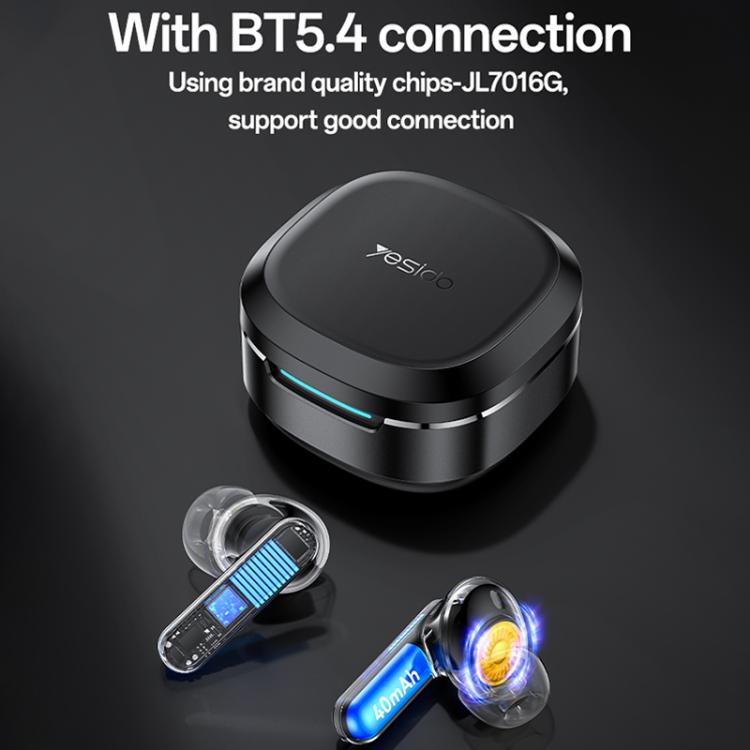 Yesido TWS37 TWS ANC ENC Noise Reduction Wireless Bluetooth Earphone, TWS37