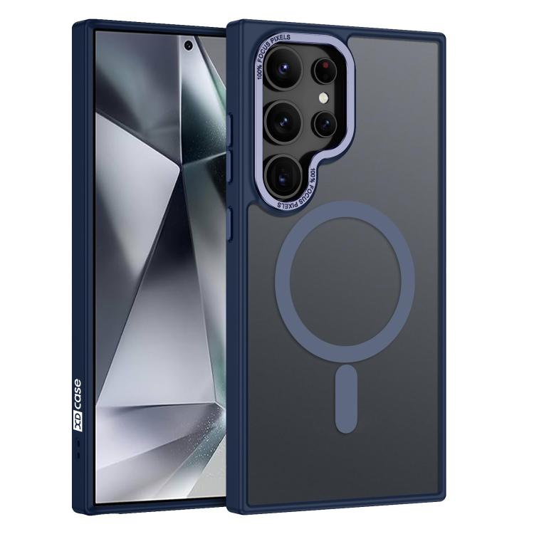 XDcase Metal Lens Frame Skin Feel Magnetic Phone Case, For Samsung Galaxy S25 5G, For Samsung Galaxy S25+ 5G, For Samsung Galaxy S25 Ultra 5G, For Samsung Galaxy S24 Ultra 5G, For Samsung Galaxy S24+ 5G