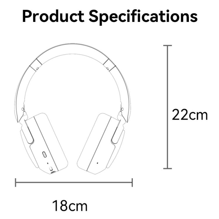 Yesido EP11 Dual-Mode Noise Reduction Over-Ear Bluetooth Headphones, EP11
