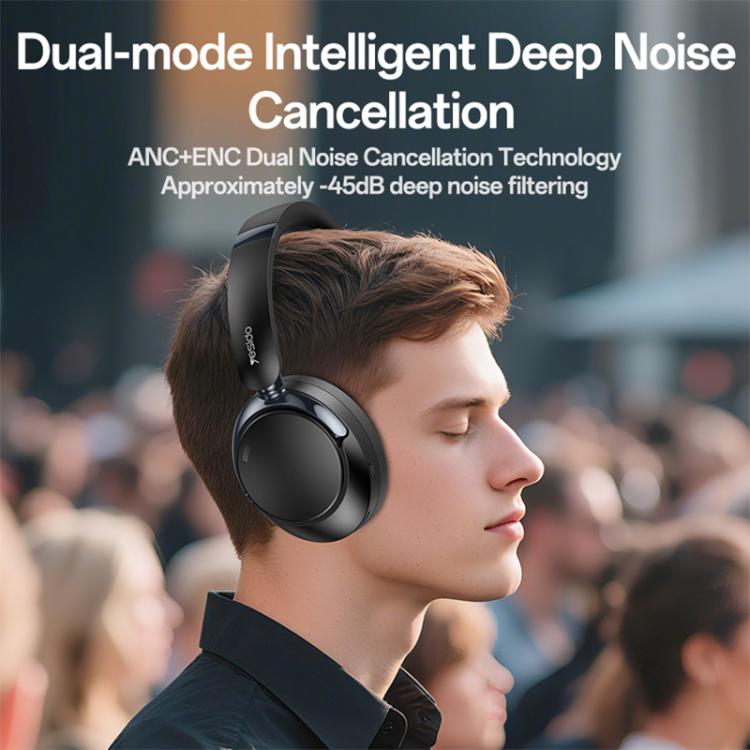Yesido EP11 Dual-Mode Noise Reduction Over-Ear Bluetooth Headphones, EP11