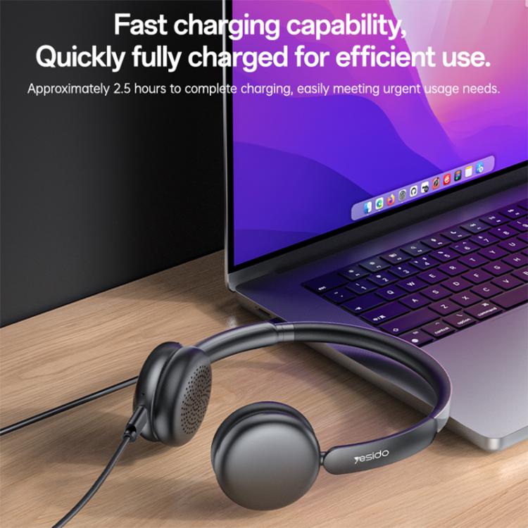 Yesido EP13 Dual-Mode Noise Reduction Mini Over-Ear Wireless Headphones, EP13