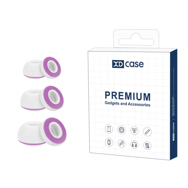 XDcase 3 Pairs Replacement Silicone Sponge Ear Tips, S/M/L Size, For AirPods Pro 3, 3 Pairs S/M/L Size