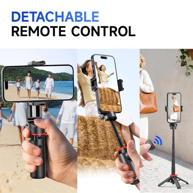 F07 410mm Mini Portable Wireless Remote Control Quadrapod Selfie Stick, No Fill Light, with 1pc D9 Fill Light, with 2pcs D9 Fill Lights