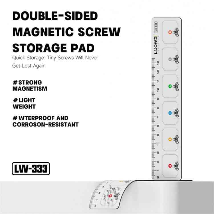 LUOWEI LW-333 Double-Sided Magnetic Screw Storage Pad