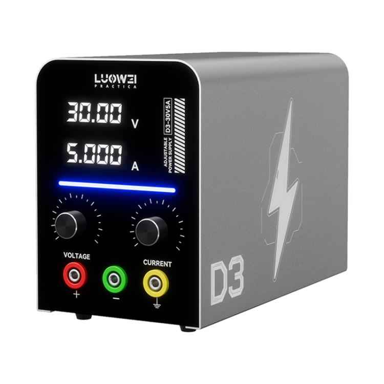 LUOWEI D3 30V / 5A Regulated Adjustable Digital DC Power Supply, EU Plug, US Plug