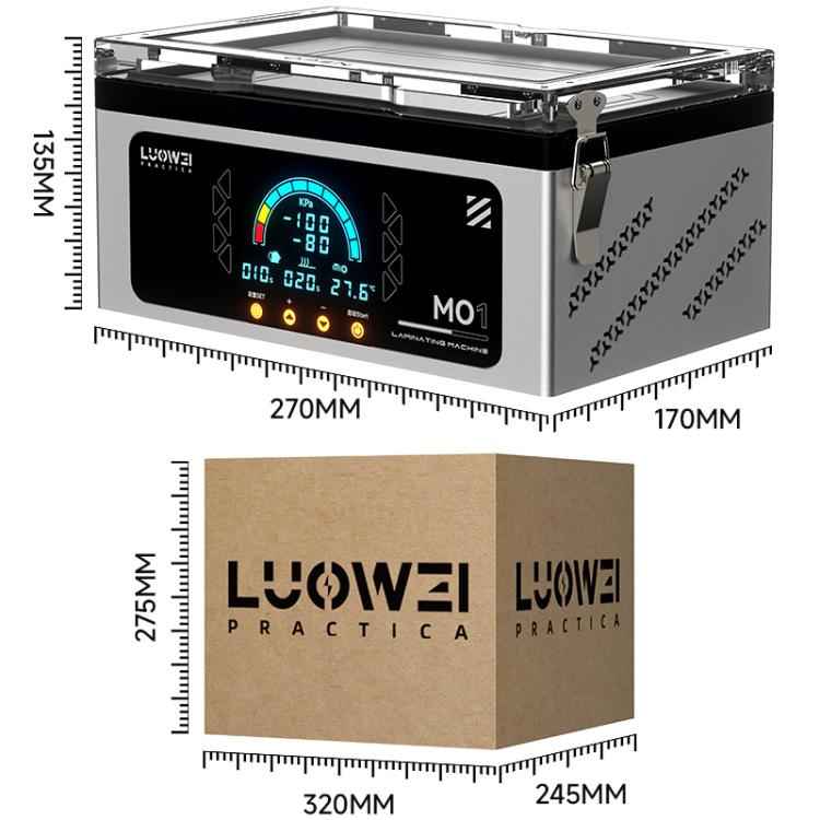 LUOWEI LW-MO1 11.5inch Intelligent Digital Display Laminating Machine, EU Plug, US Plug