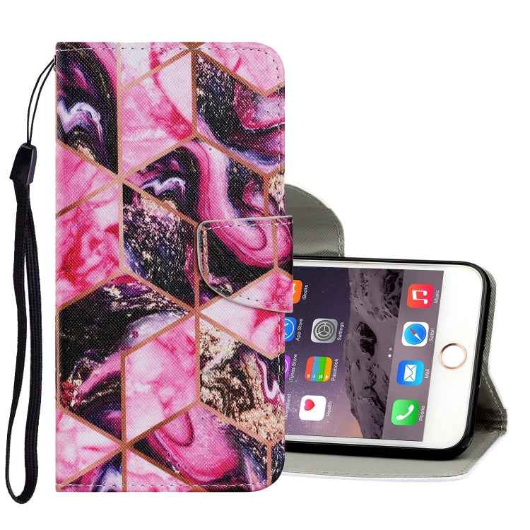 Coloured Drawing Pattern Horizontal Flip PU Leather Case with Holder & Card Slots & Wallet & Lanyard, For iPhone 8 & 7, For iPhone 11, For iPhone 11 Pro