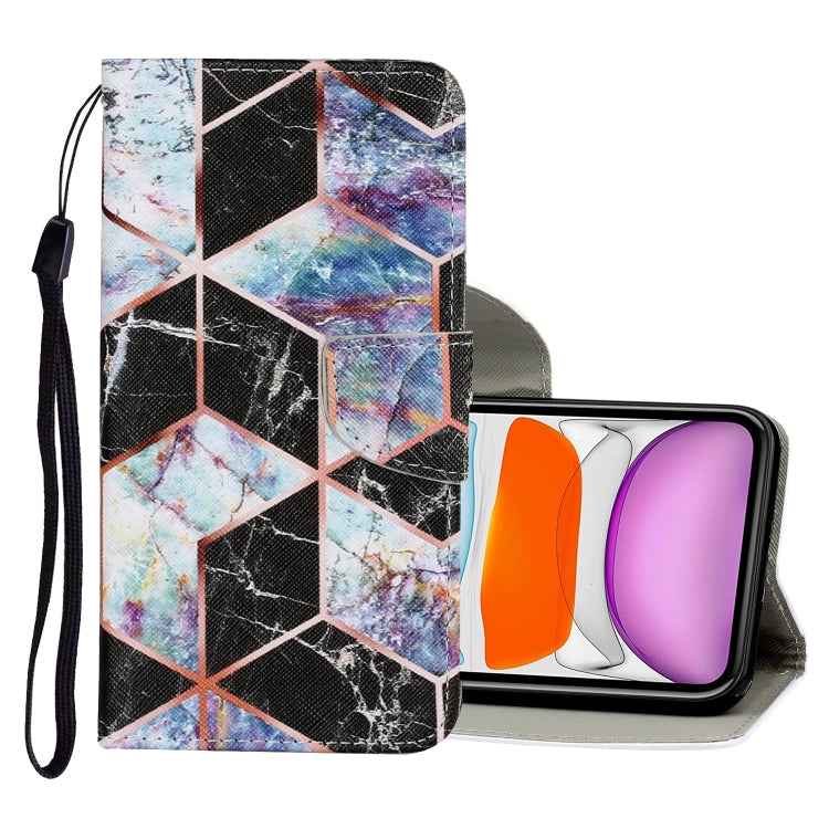 Coloured Drawing Pattern Horizontal Flip PU Leather Case with Holder & Card Slots & Wallet & Lanyard, For iPhone 8 & 7, For iPhone 11, For iPhone 11 Pro