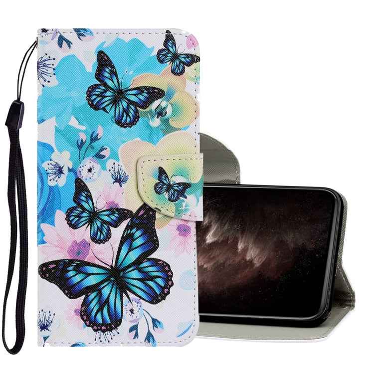 Coloured Drawing Pattern Horizontal Flip PU Leather Case with Holder & Card Slots & Wallet & Lanyard, For iPhone 11 Pro Max, For iPhone X / XS, For iPhone XR