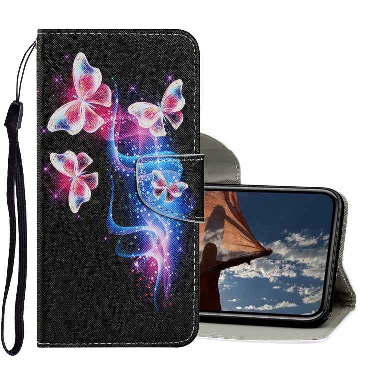 Coloured Drawing Pattern Horizontal Flip PU Leather Case with Holder & Card Slots & Wallet & Lanyard, For iPhone XS Max, For iPhone 12 mini, For iPhone 12 / 12 Pro