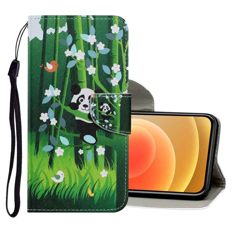 Coloured Drawing Pattern Horizontal Flip PU Leather Case with Holder & Card Slots & Wallet & Lanyard, For iPhone XS Max, For iPhone 12 mini, For iPhone 12 / 12 Pro