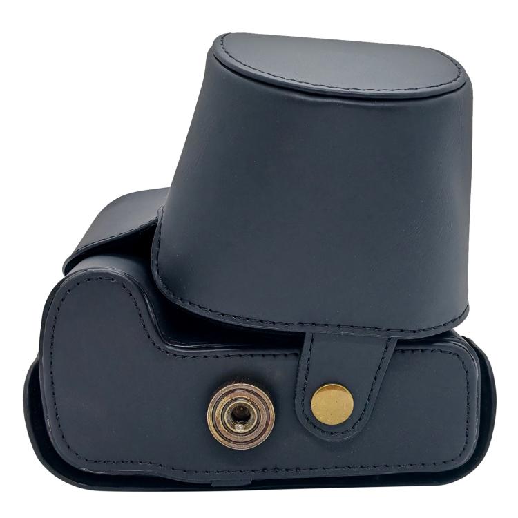 Full Body Vegan Leather Camera Case Bag with Strap, For Canon PowerShot SX50 HS