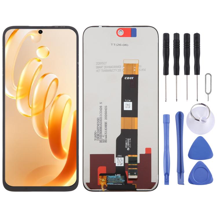 OEM LCD Screen with Digitizer Full Assembly, For Itel A200+, For Itel A200, For Itel City 200 C681LN, For Itel A100C, For Itel A100, For Itel A95, For Itel City 100 C671L, For Itel Power 70, For Itel A50C, For itel S23+ 4G S681LN, For Itel Vision 3    ...