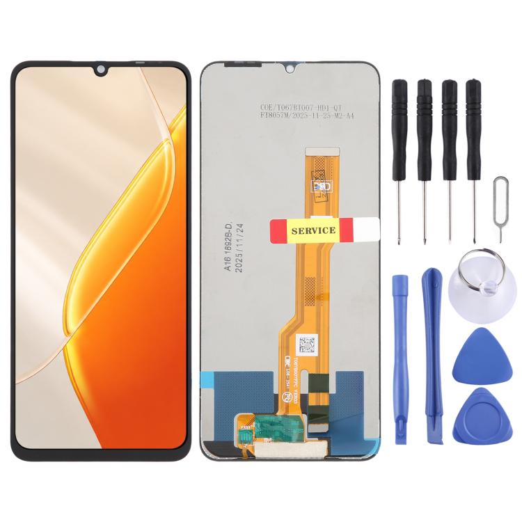OEM LCD Screen with Digitizer Full Assembly, For Itel A200+, For Itel A200, For Itel City 200 C681LN, For Itel A100C, For Itel A100, For Itel A95, For Itel City 100 C671L, For Itel Power 70, For Itel A50C, For itel S23+ 4G S681LN, For Itel Vision 3    ...