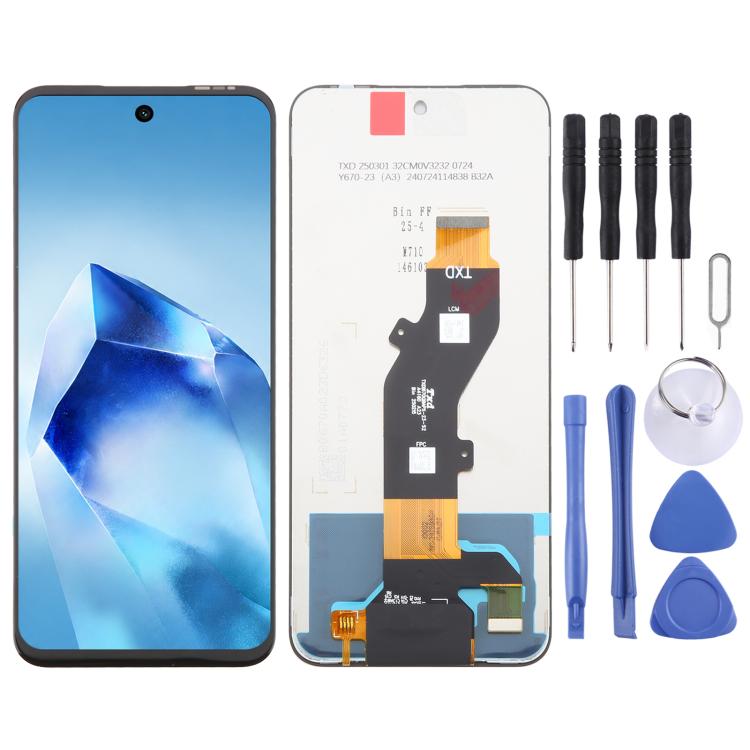 OEM LCD Screen with Digitizer Full Assembly, For Itel A200+, For Itel A200, For Itel City 200 C681LN, For Itel A100C, For Itel A100, For Itel A95, For Itel City 100 C671L, For Itel Power 70, For Itel A50C, For itel S23+ 4G S681LN, For Itel Vision 3    ...
