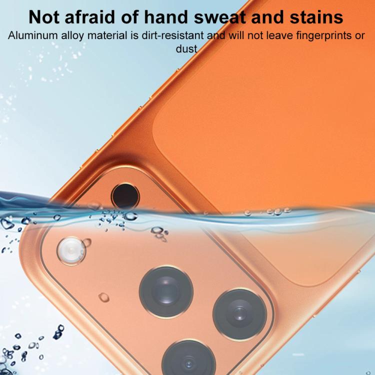 XDcase Metal Flat & Hollow Camera Lens Protector, For iPhone Air