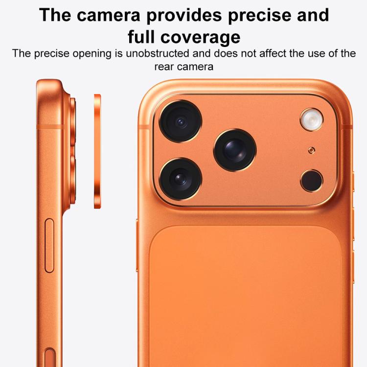 XDcase Metal Flat & Hollow Camera Lens Protector, For iPhone Air