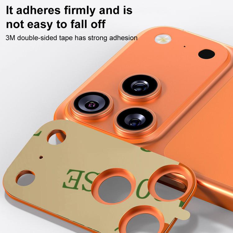 XDcase Metal Flat & Hollow Camera Lens Protector, For iPhone Air