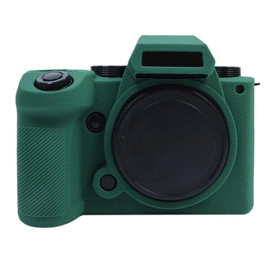 Litchi Texture Soft Silicone Protective Case, For Panasonic LUMIX DC-S5 II / DC-S5M2GK