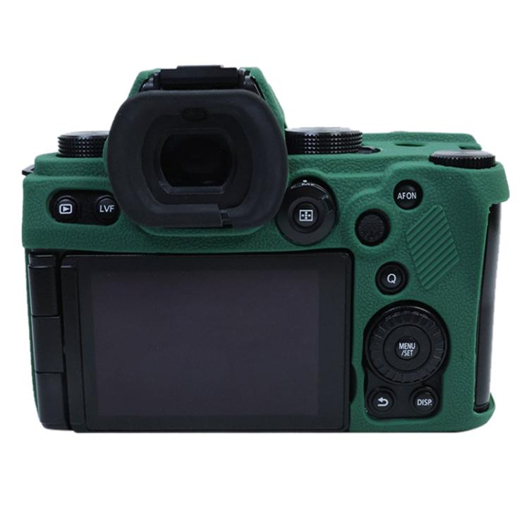 Litchi Texture Soft Silicone Protective Case, For Panasonic LUMIX DC-S5 II / DC-S5M2GK