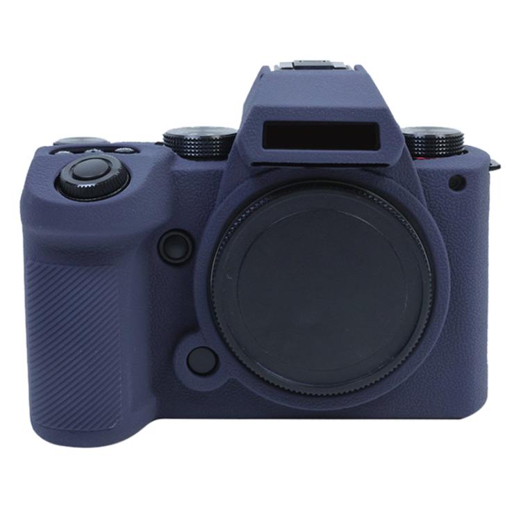 Litchi Texture Soft Silicone Protective Case, For Panasonic LUMIX DC-S5 II / DC-S5M2GK